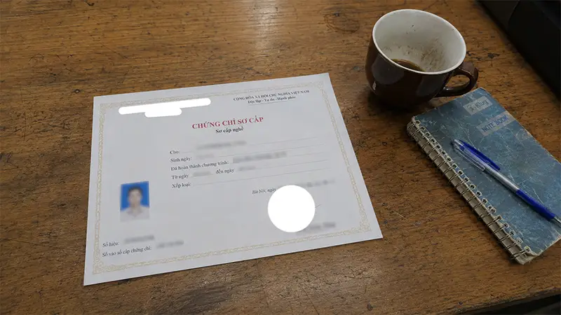 Điều kiện học chứng chỉ sơ cấp nghề