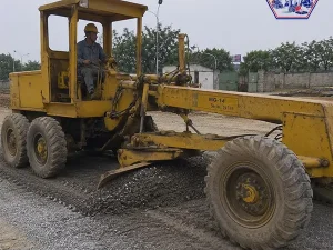 Học lái máy san