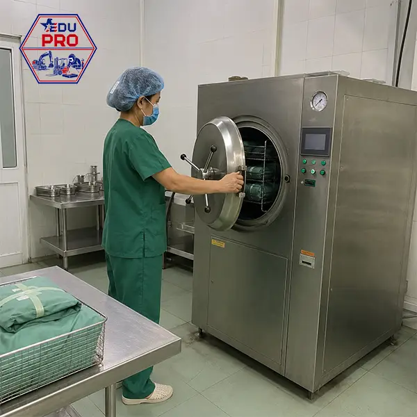 Học vận hành nồi hấp